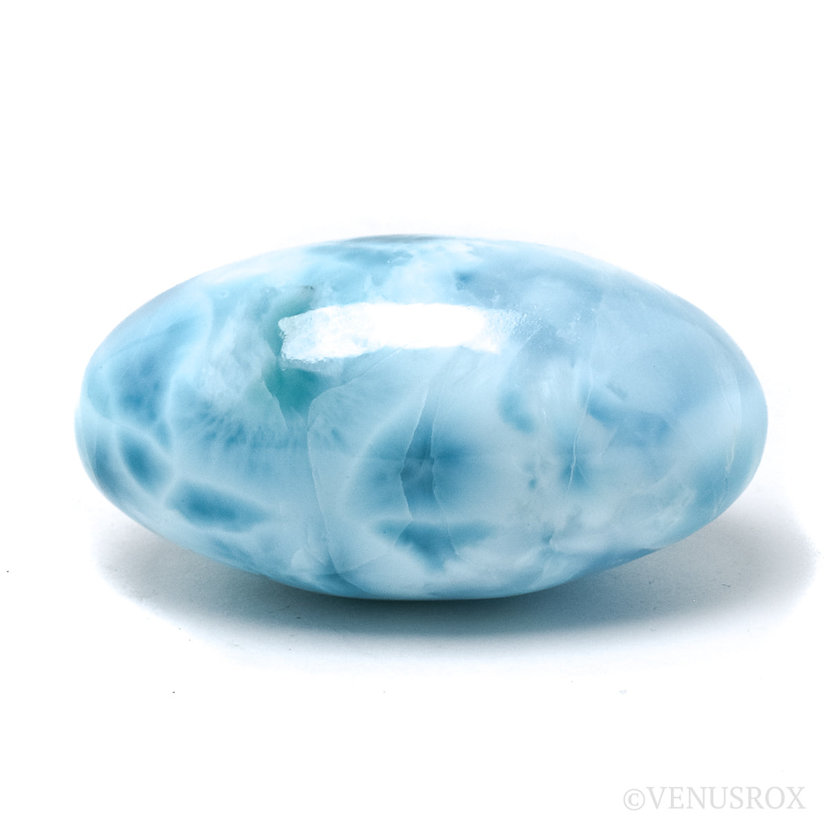 Larimar Polished Crystal from Dominican Republic | Venusrox