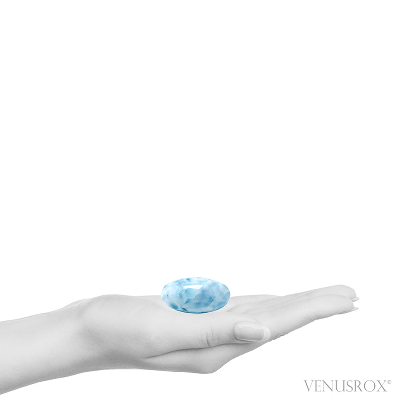Larimar Polished Crystal from Dominican Republic | Venusrox