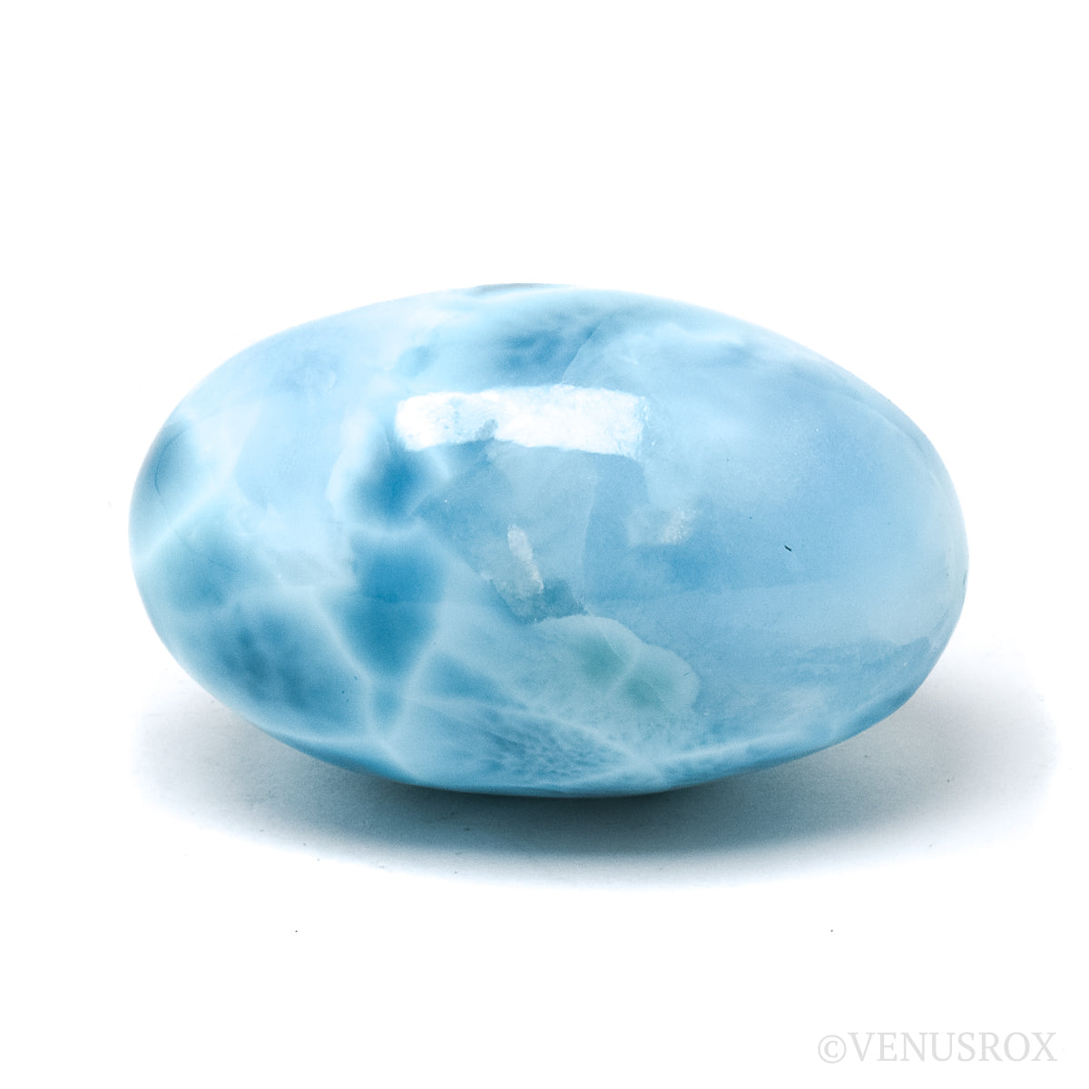 Larimar Polished Crystal from Dominican Republic | Venusrox
