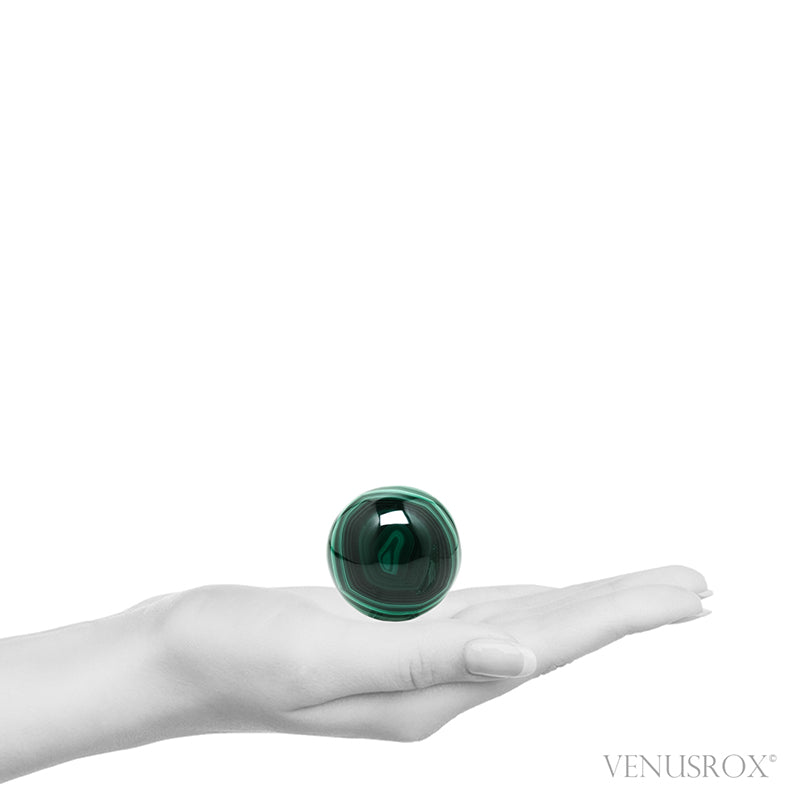 Malachite Sphere from the Democratic Republic of Congo | Venusrox