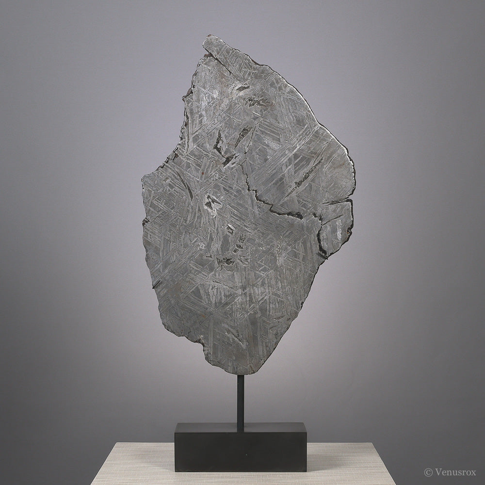 METEORITE (SEYMCHAN PALLASITE) POLISHED SLICE - METEORITES