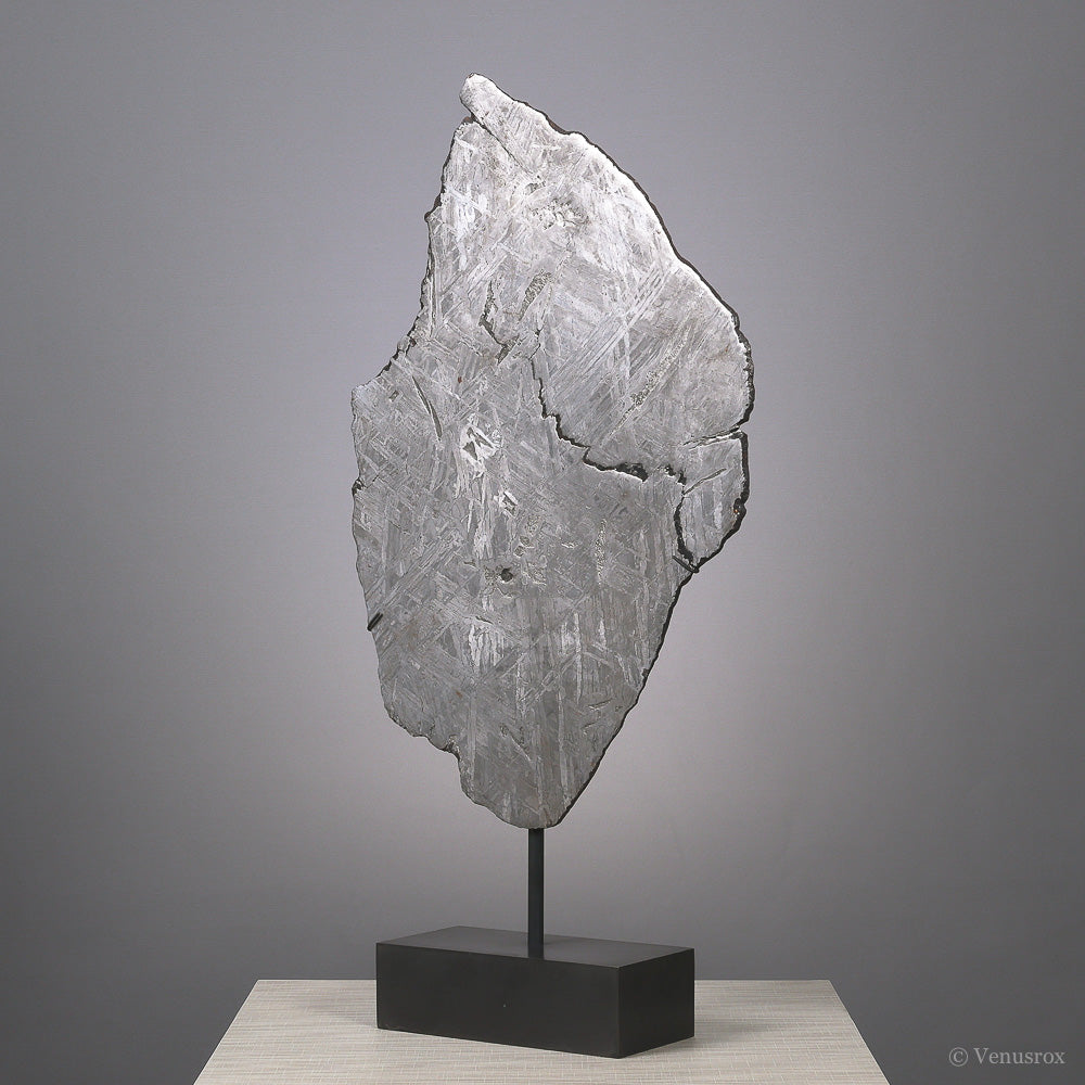 METEORITE (SEYMCHAN PALLASITE) POLISHED SLICE - METEORITES