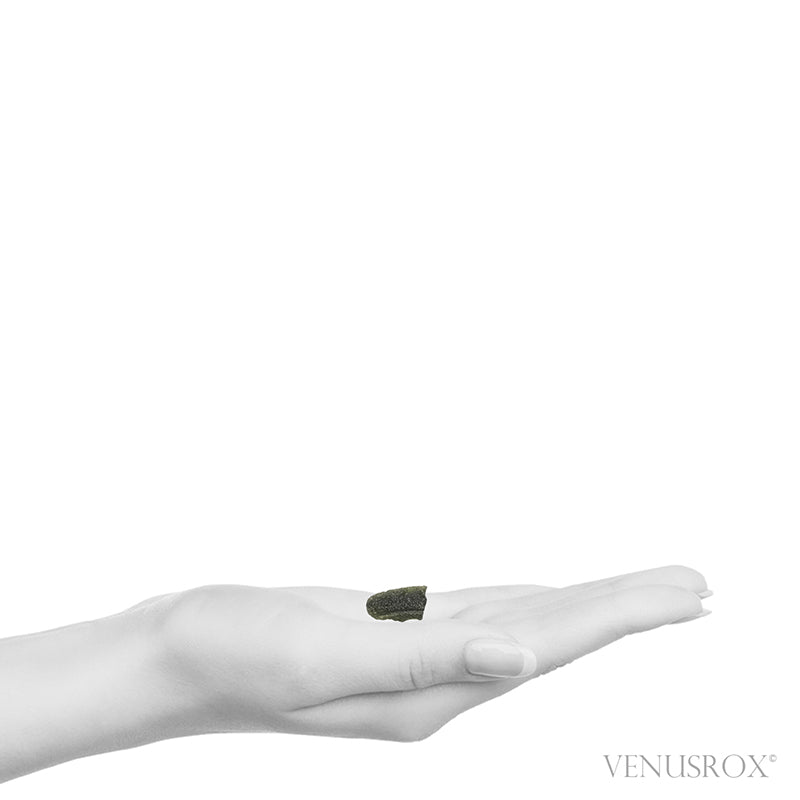 Moldavite Natural Crystal from Chlum, Czech Republic | Venusrox