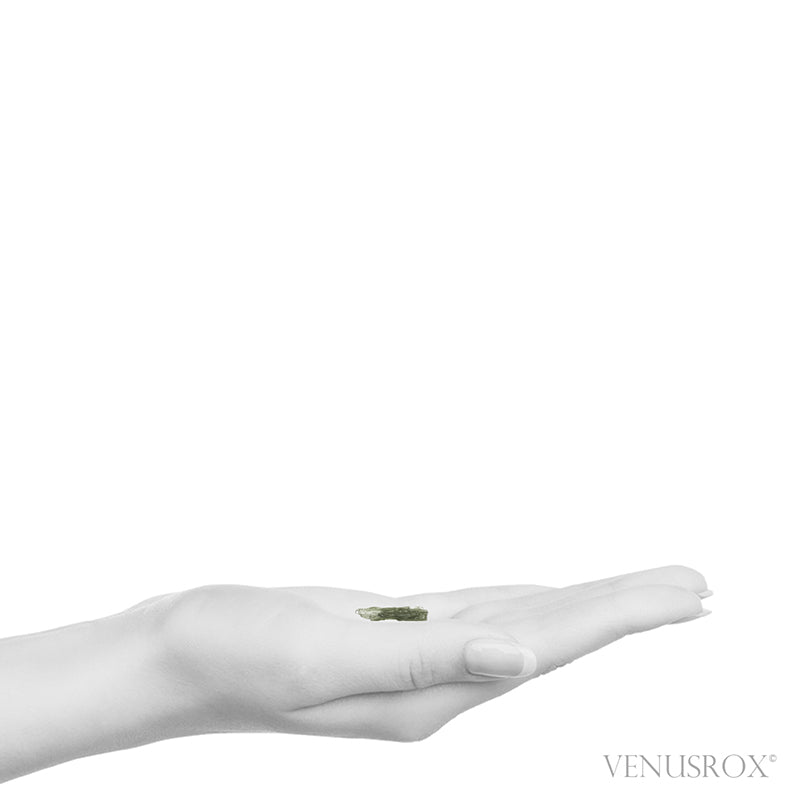 Moldavite Natural Crystal from Chlum, Czech Republic | Venusrox