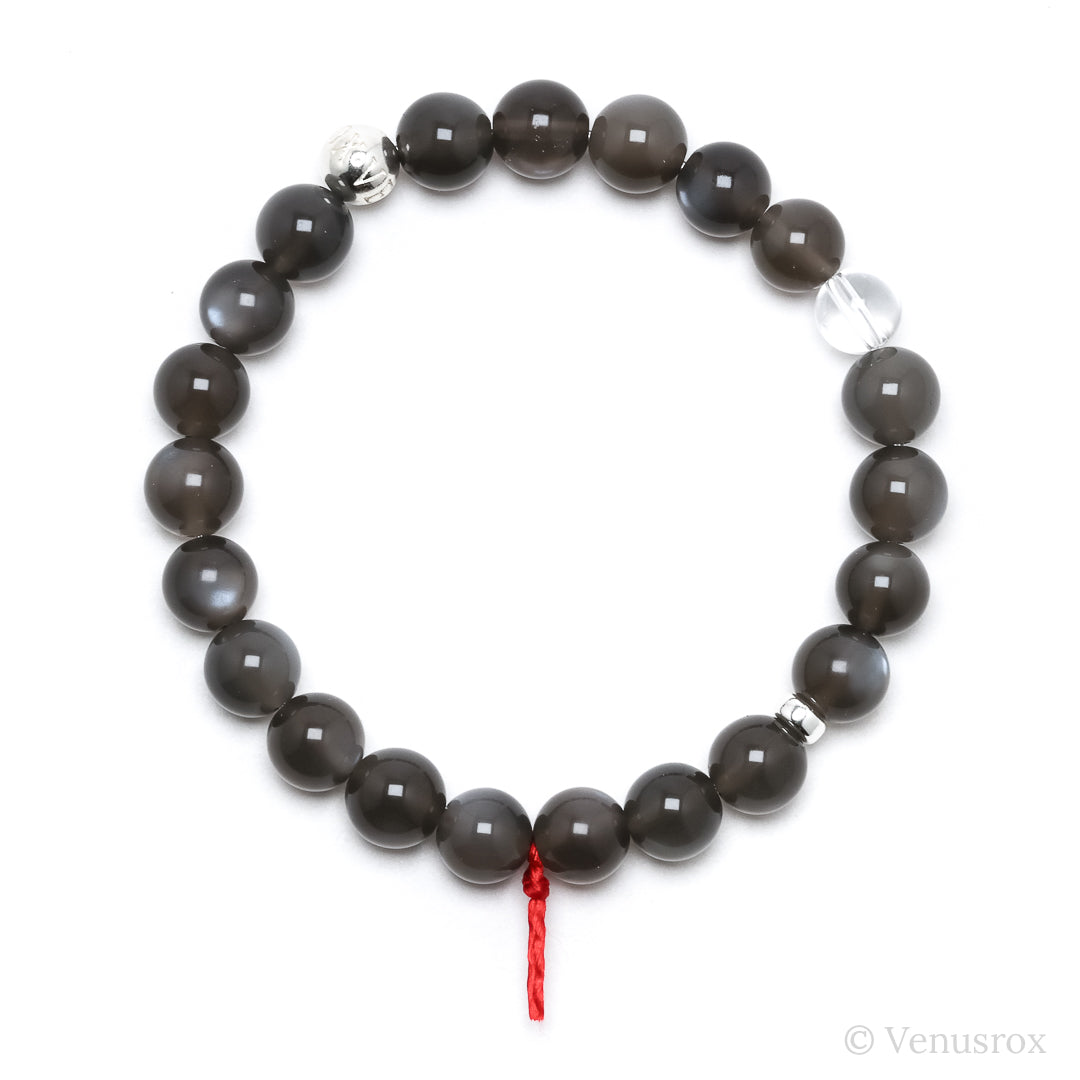 Black Moonstone Bracelet from India | Venusrox