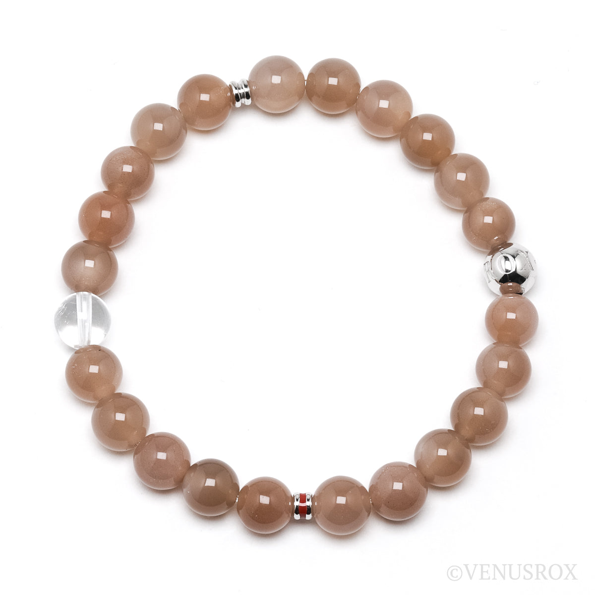Brown Moonstone Bracelet from India | Venusrox