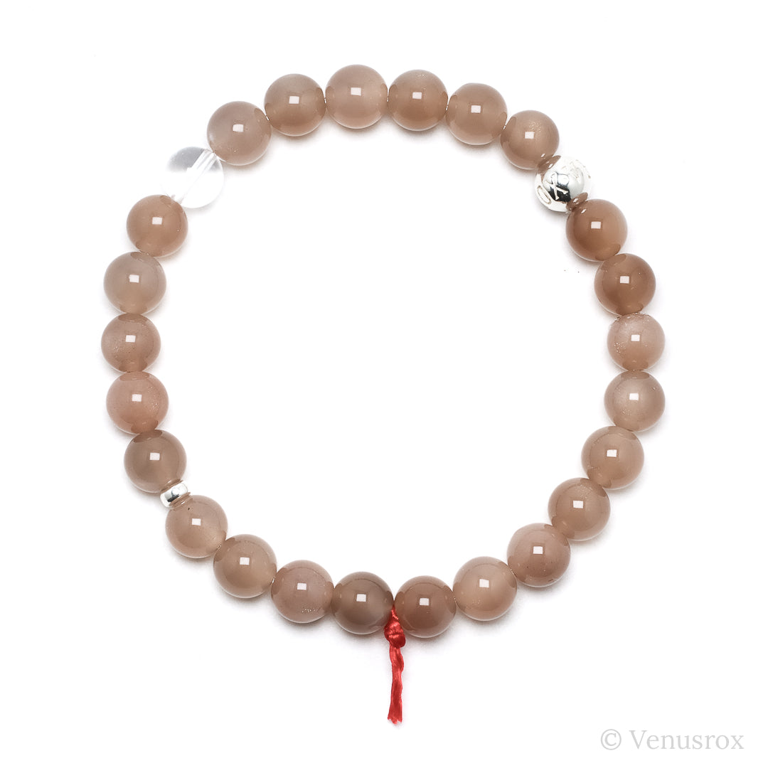 Brown Moonstone Bracelet from India | Venusrox