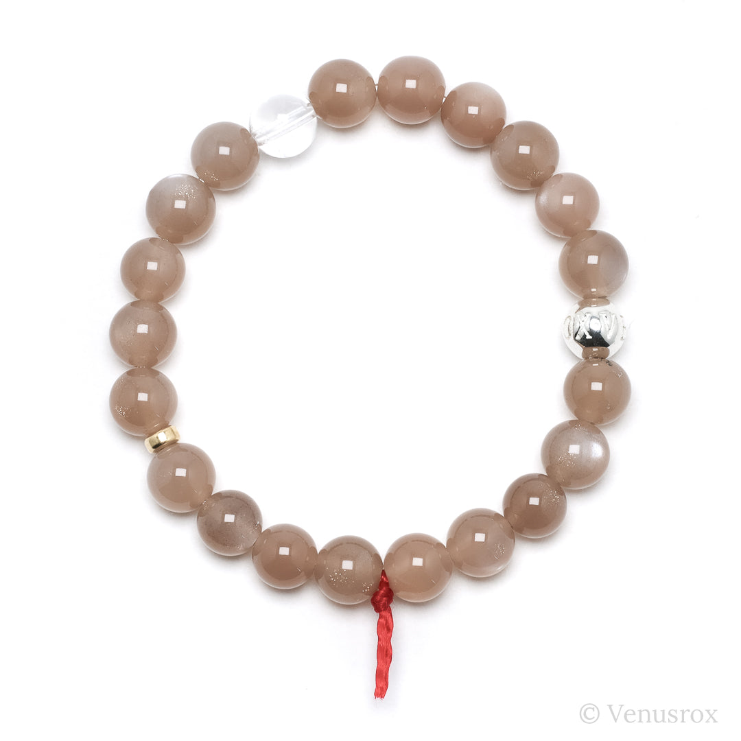 MOONSTONE (BROWN) BRACELET - BRACELETS