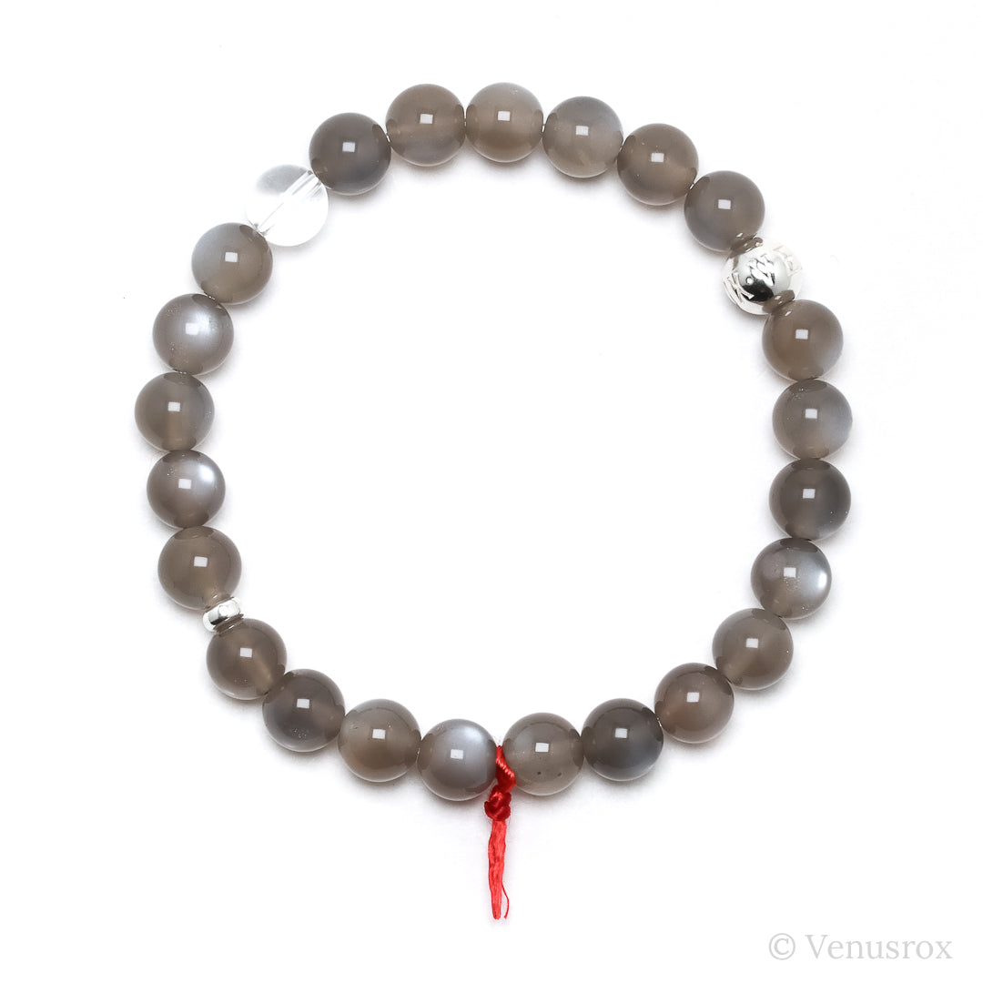 Grey Moonstone Bracelet from India | Venusrox