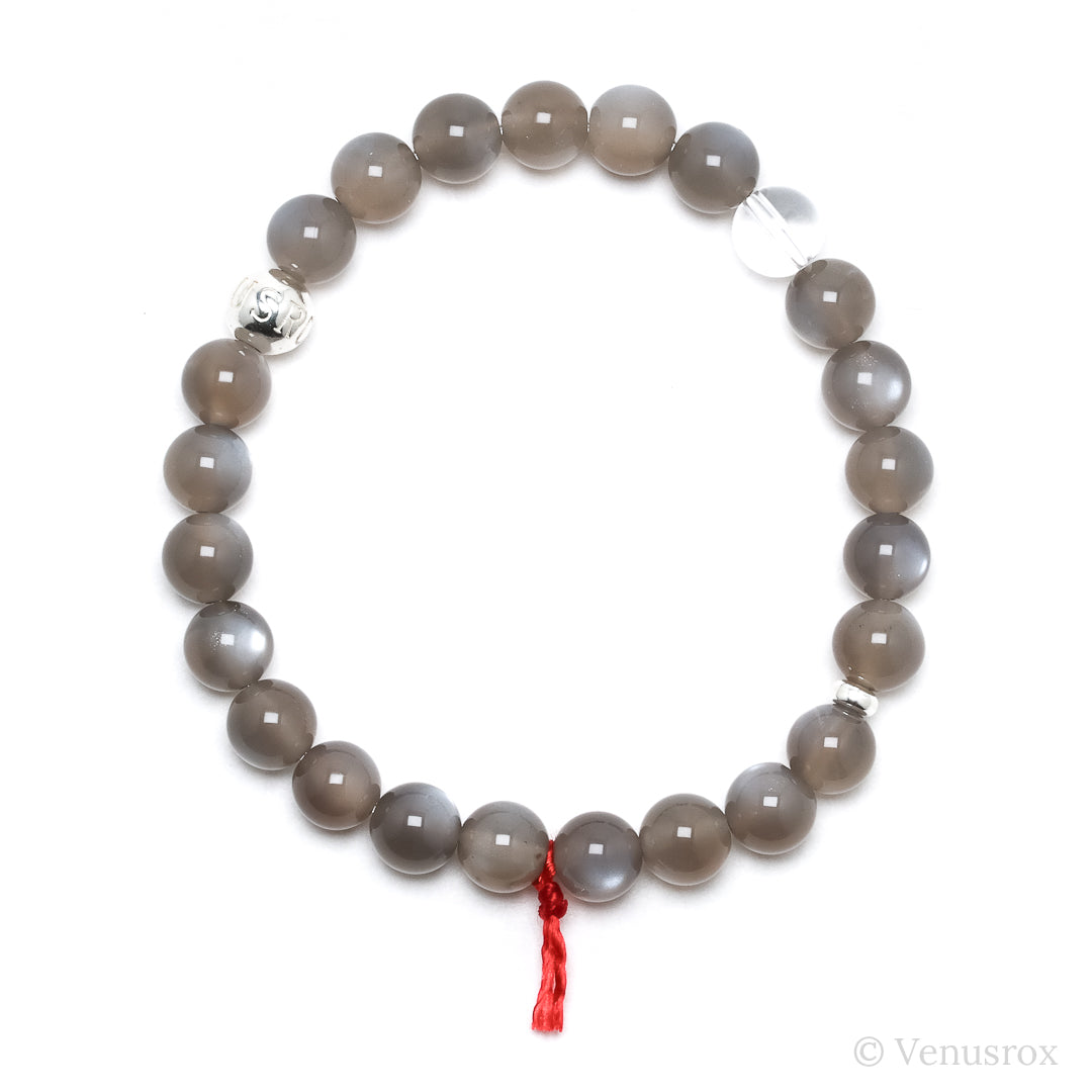 Grey Moonstone Bracelet from India | Venusrox