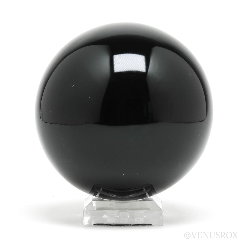 Black Obsidian Polished Sphere from Mexico | Venusrox