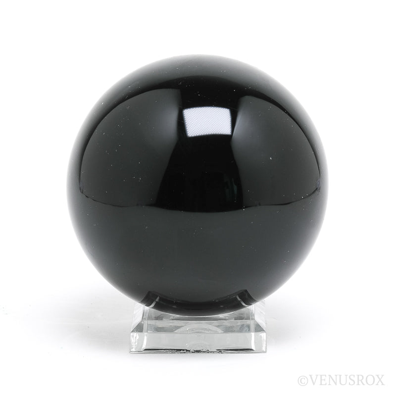 Black Obsidian Polished Sphere from Mexico | Venusrox