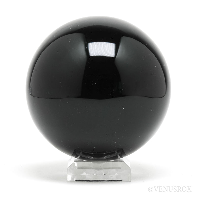 Black Obsidian Polished Sphere from Mexico | Venusrox
