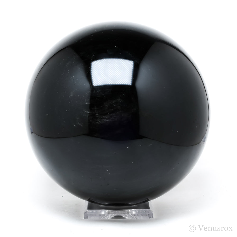 Silver Sheen Obsidian Polished Sphere from Mexico | Venusrox