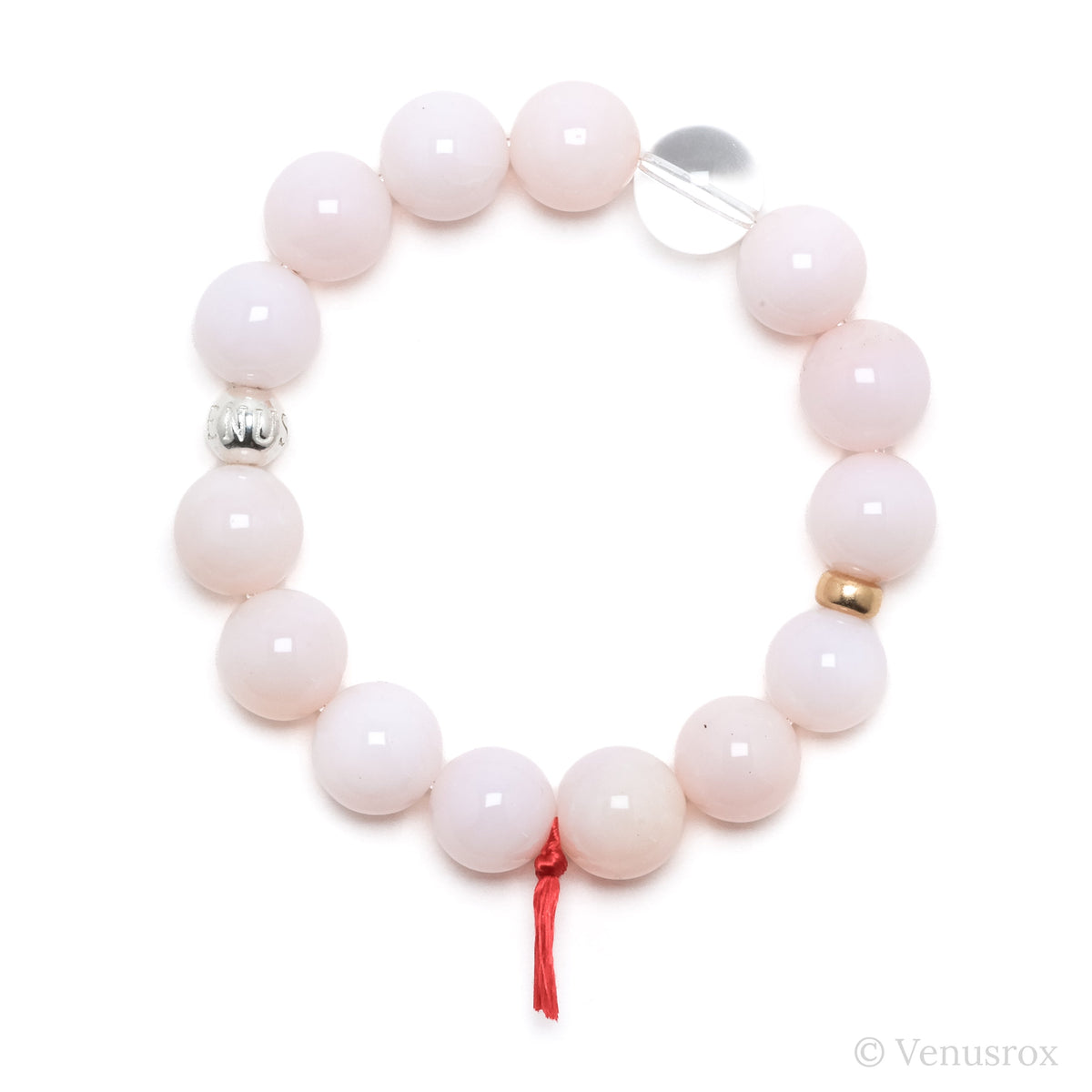Pink Opal Bracelet from Peru | Venusrox
