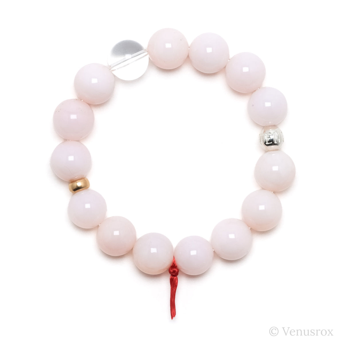 Pink Opal Bracelet from Peru | Venusrox