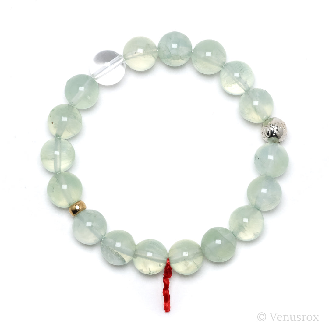 Prehnite Bracelet from Kayes Region, Mali | Venusrox