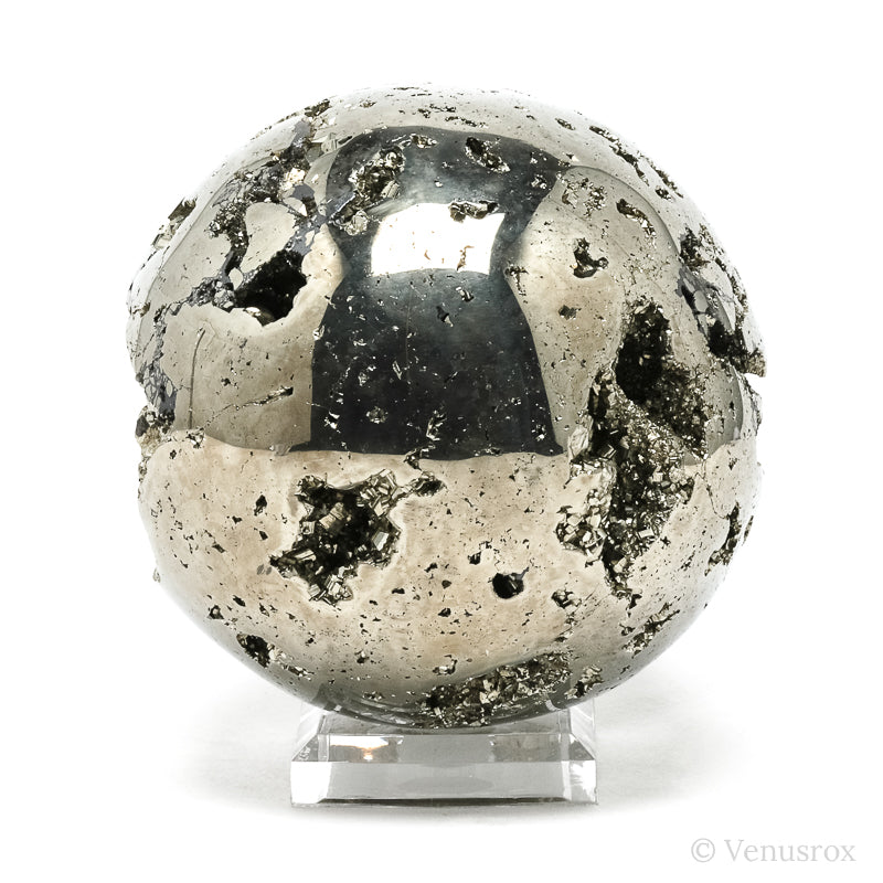 Pyrite Geode Sphere from Peru | Venusrox