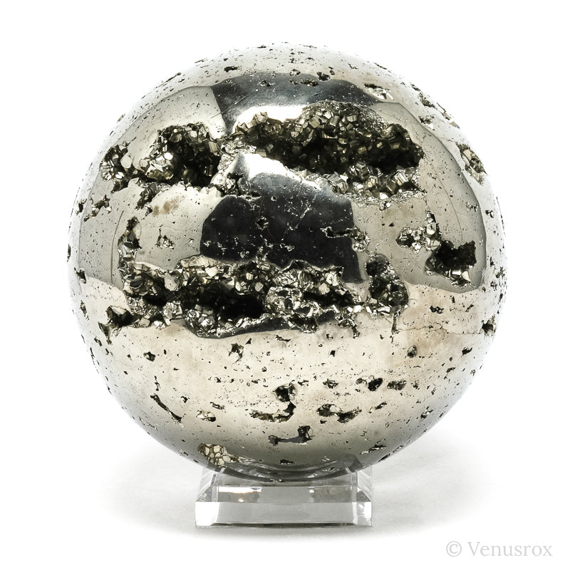 Pyrite Geode Sphere from Peru | Venusrox