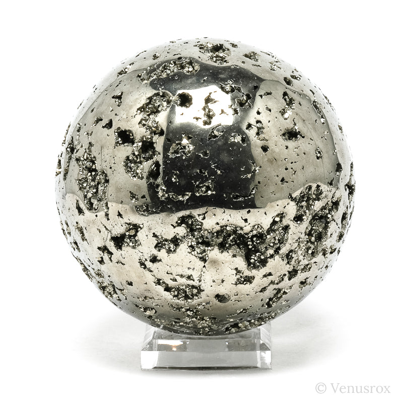Pyrite Geode Sphere from Peru | Venusrox