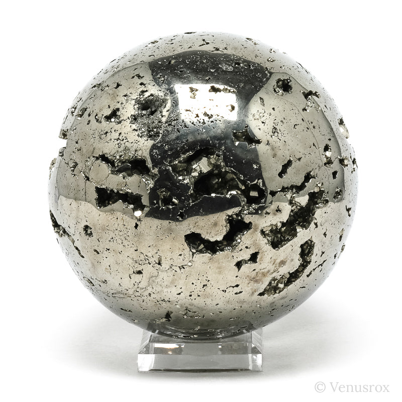 Pyrite Geode Sphere from Peru | Venusrox