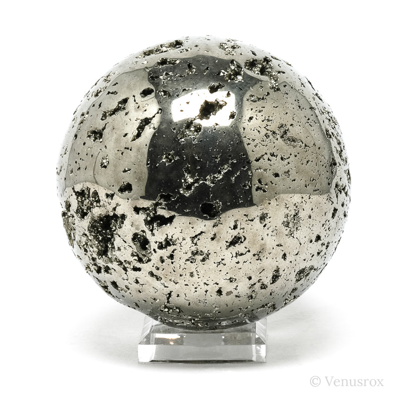 Pyrite Geode Sphere from Peru | Venusrox