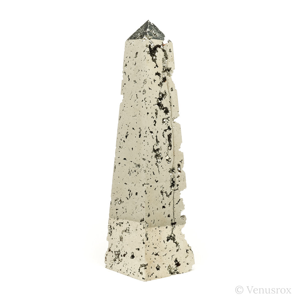 Pyrite Polished/Natural Geode Point from Peru | Venusrox