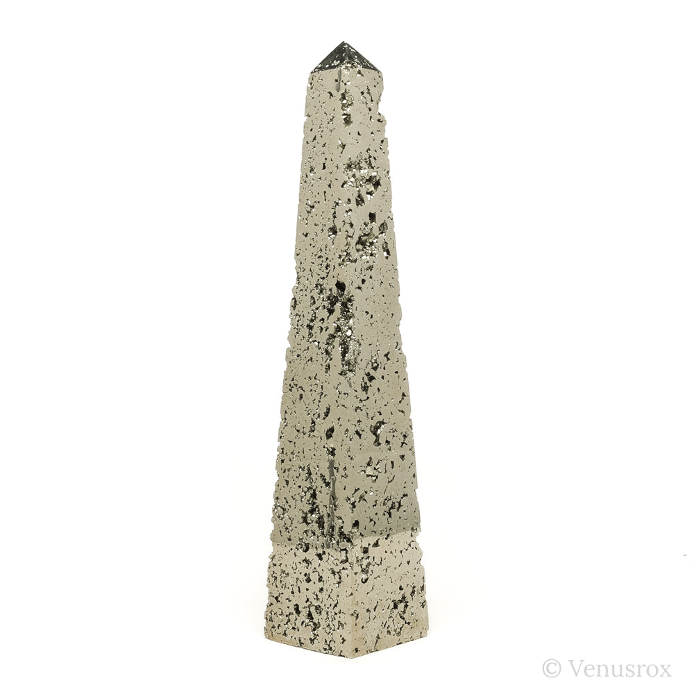 Pyrite Polished/Natural Geode Point from Peru | Venusrox