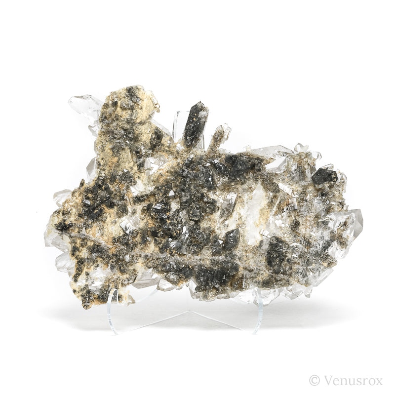 Chlorite Phantom Quartz Natural Cluster from Corinto, Minas Gerais, Brazil | Venusrox