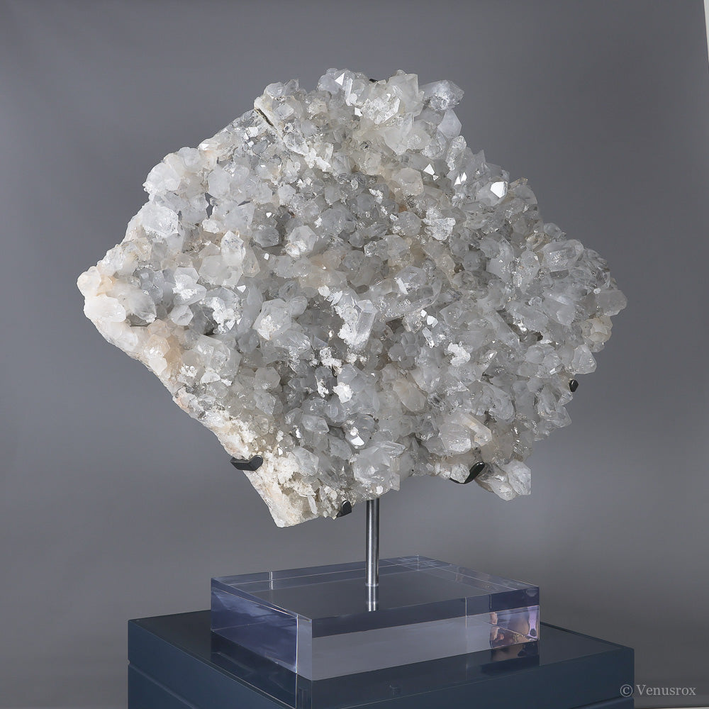 QUARTZ (CLEAR) NATURAL CLUSTER - NATURAL CRYSTALS