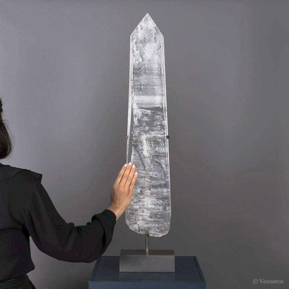 QUARTZ (CLEAR) POLISHED/NATURAL POINT - POLISHED POINTS