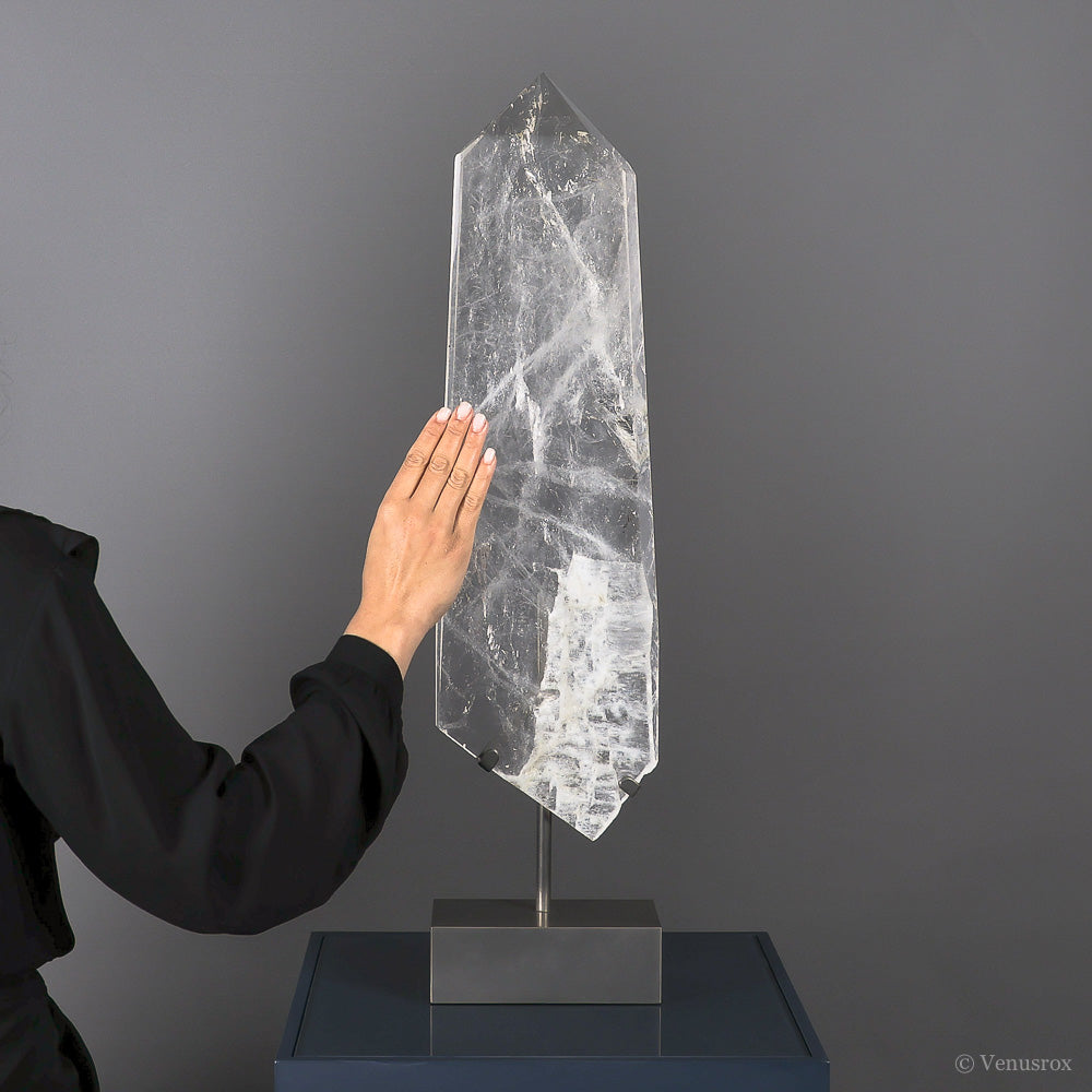 QUARTZ (CLEAR) POLISHED/NATURAL POINT - POLISHED POINTS