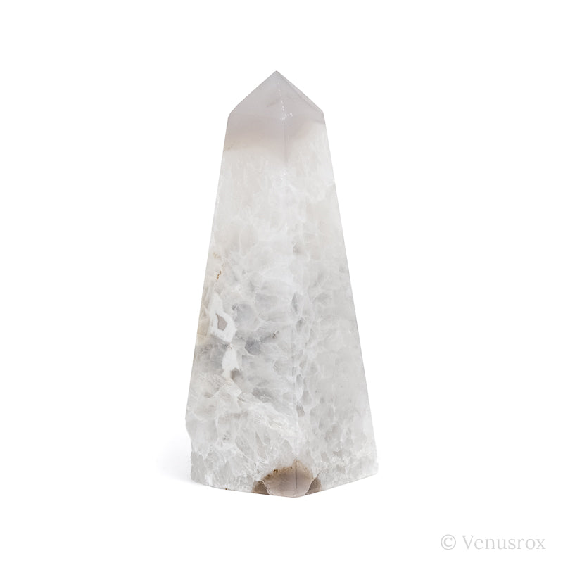 Clear Quartz with Agate & Chalcedony Polished/Natural Point from Brazil | Venusrox