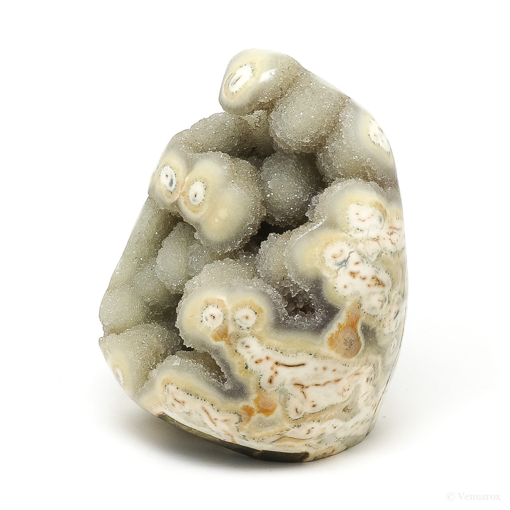 Clear Quartz with Agate Polished/Natural Freeform from Brazil | Venusrox