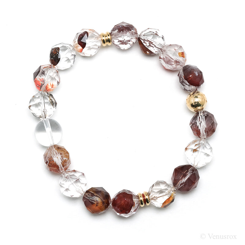 Hematoid Quartz Bracelet from Madagascar | Venusrox