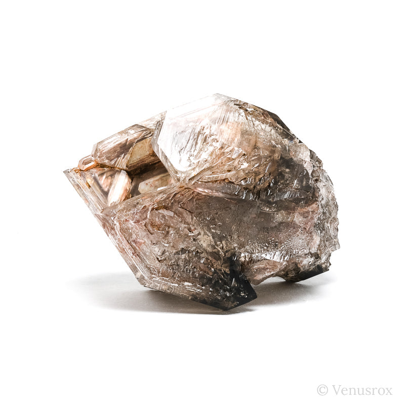Smoky Elestial Fenster Quartz Natural Point from Brazil | Venusrox