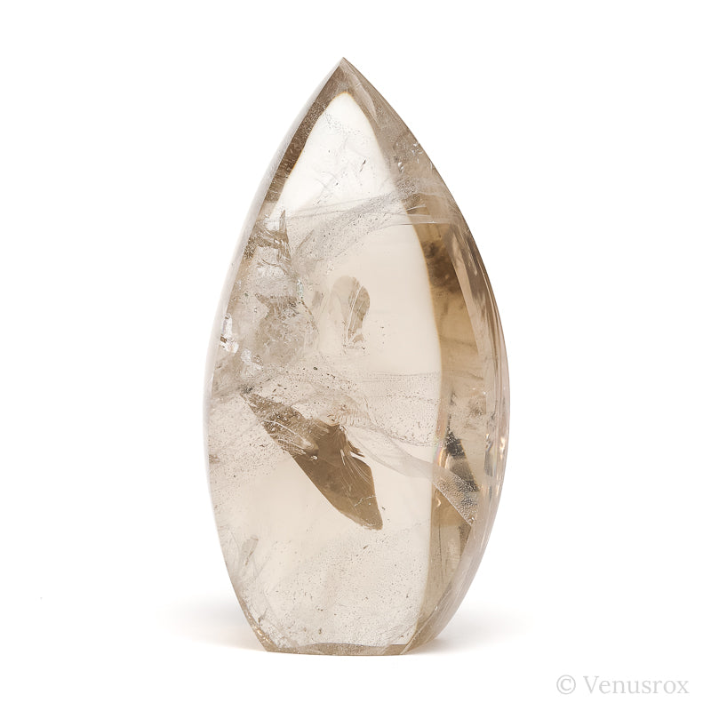 Smoky Quartz Polished Flame from Brazil | Venusrox