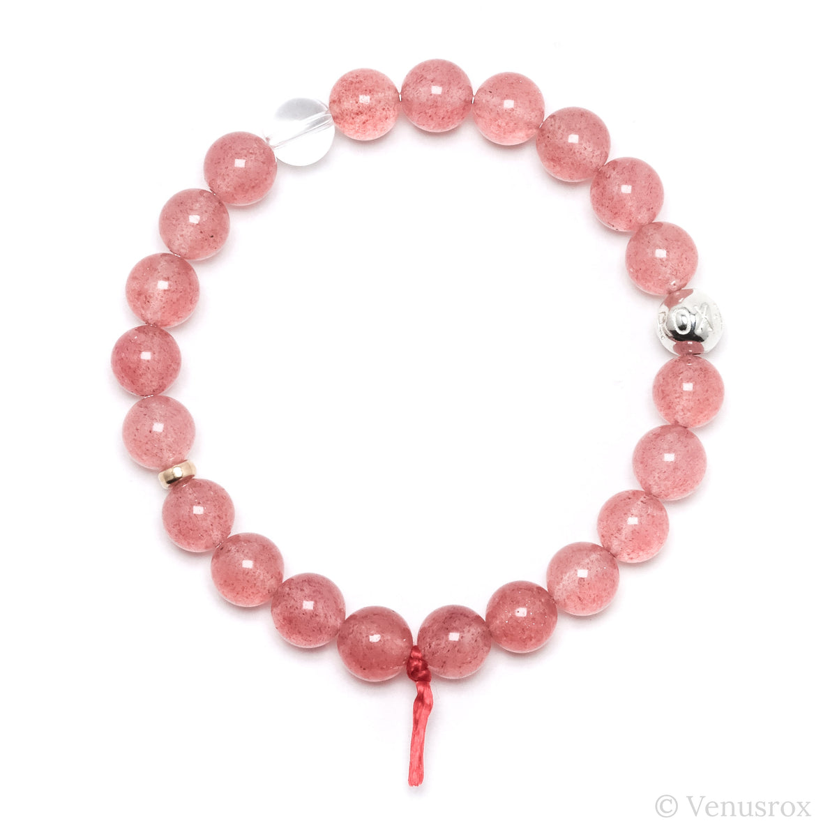 QUARTZ (STRAWBERRY) BRACELET - BRACELETS
