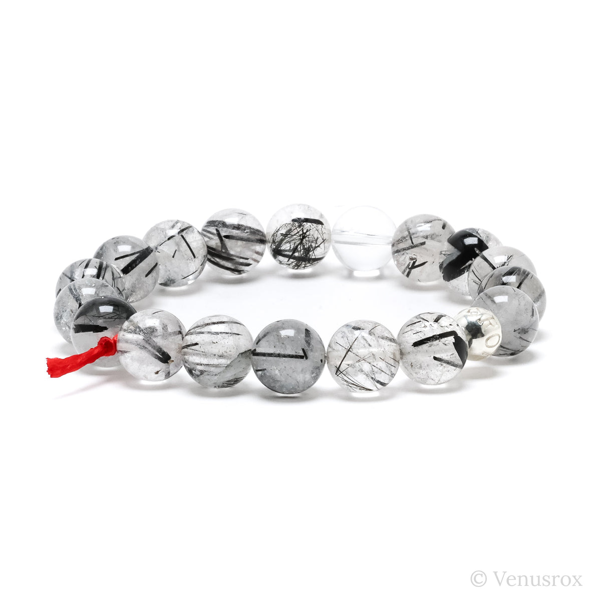 Tourmalinated Quartz Bracelet from Brazil | Venusrox