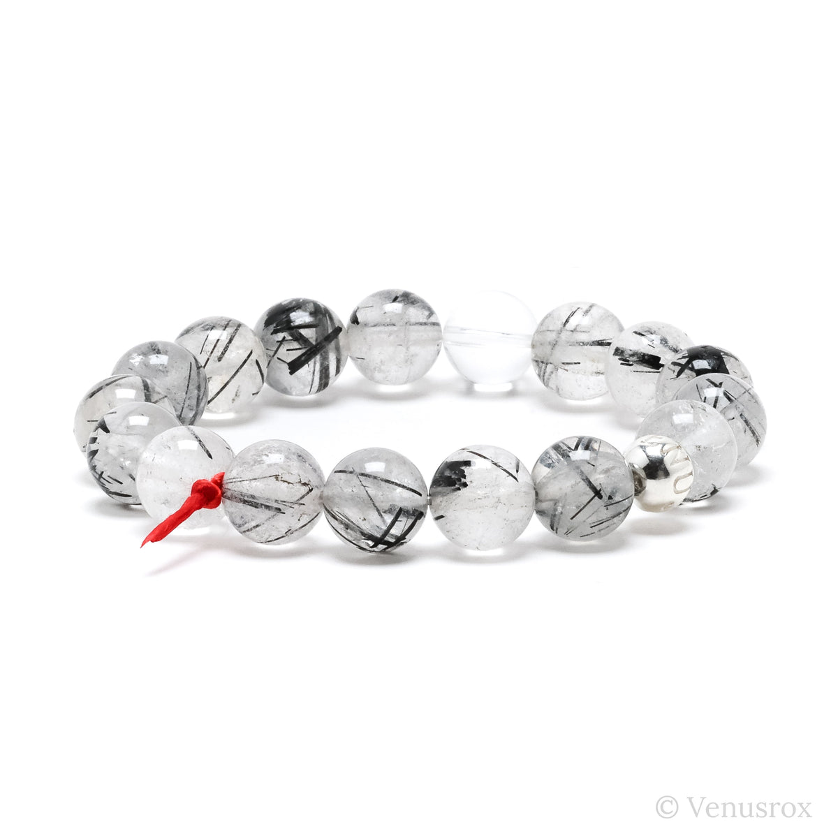 Tourmalinated Quartz Bracelet from Brazil | Venusrox