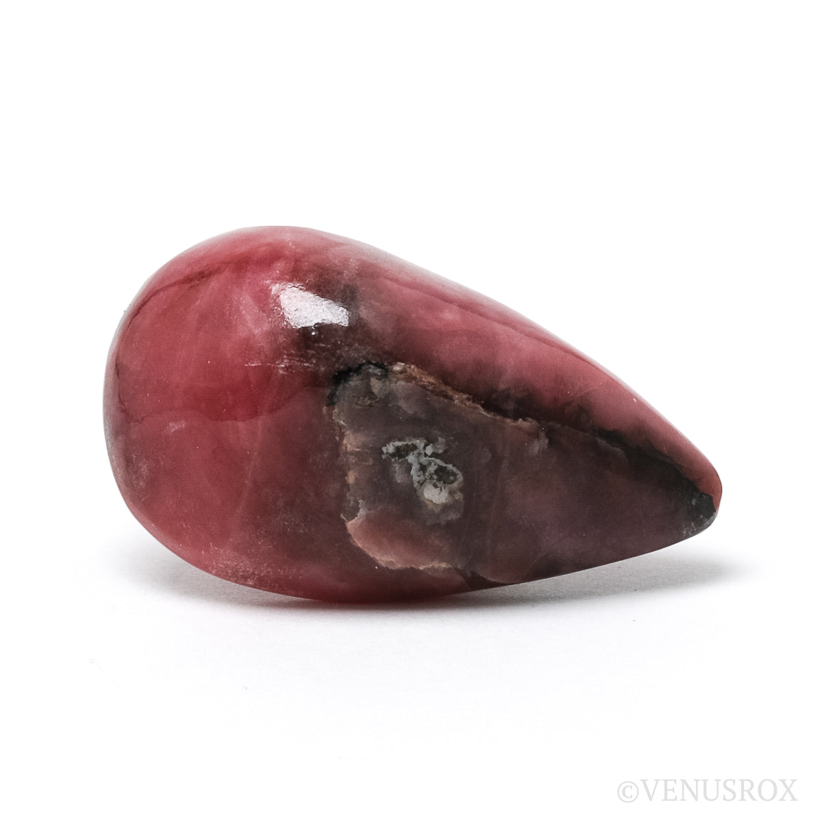 Rhodonite Polished Crystal from Kurganovskoe Deposit, Kurganovo, Yekaterinburg, Sverdlovsk Oblast, Russia | Venusrox
