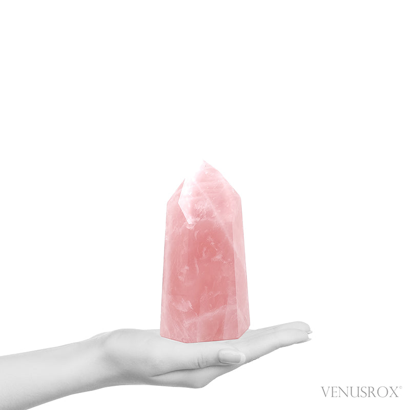ROSE QUARTZ POLISHED POINT - POLISHED POINTS