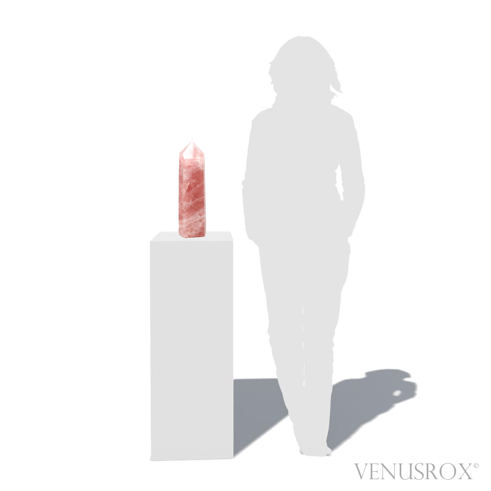 Rose Quartz Polished Point from Brazil | Venusrox