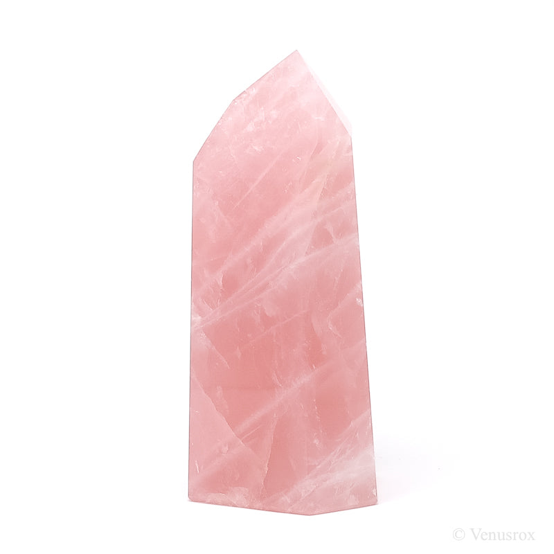 Rose Quartz Polished Point from Brazil | Venusrox