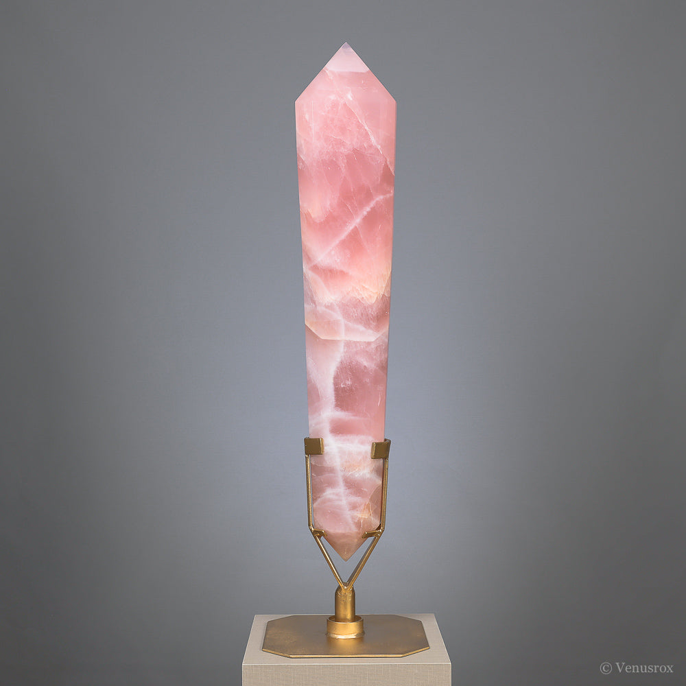 ROSE QUARTZ POLISHED POINT - POLISHED POINTS