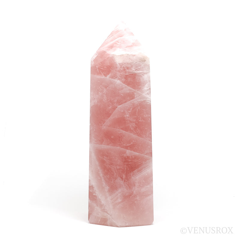 Rose Quartz Polished Point from Brazil | Venusrox