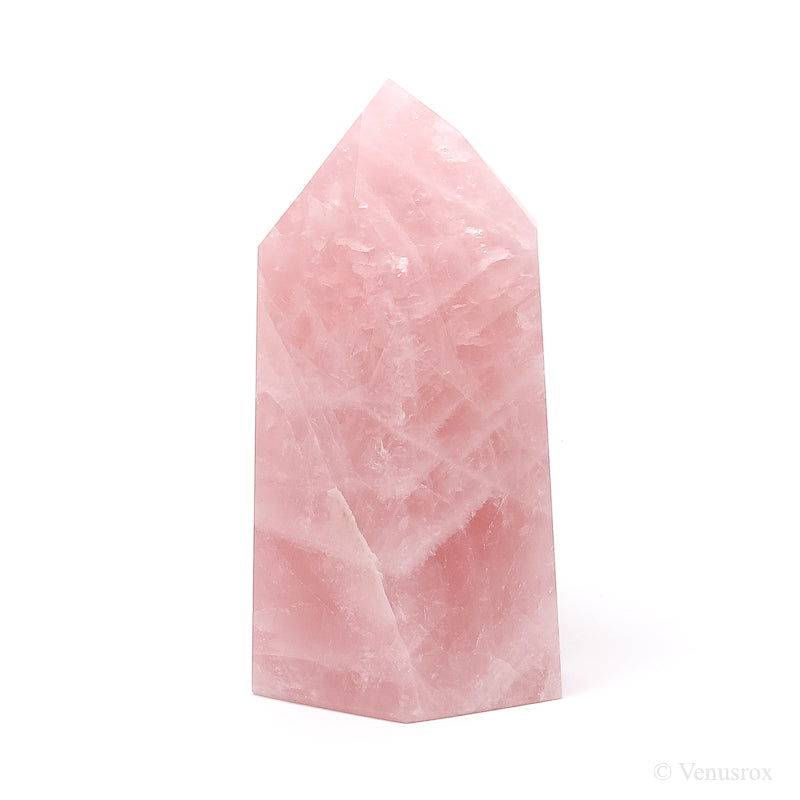 Rose Quartz Polished Point from Brazil | Venusrox