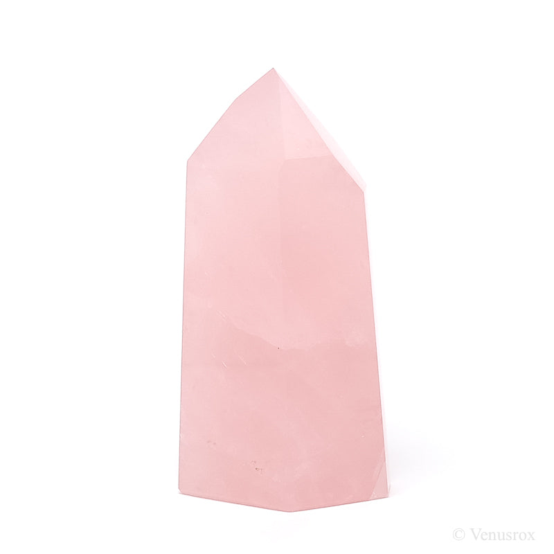 Rose Quartz Polished Point from Brazil | Venusrox