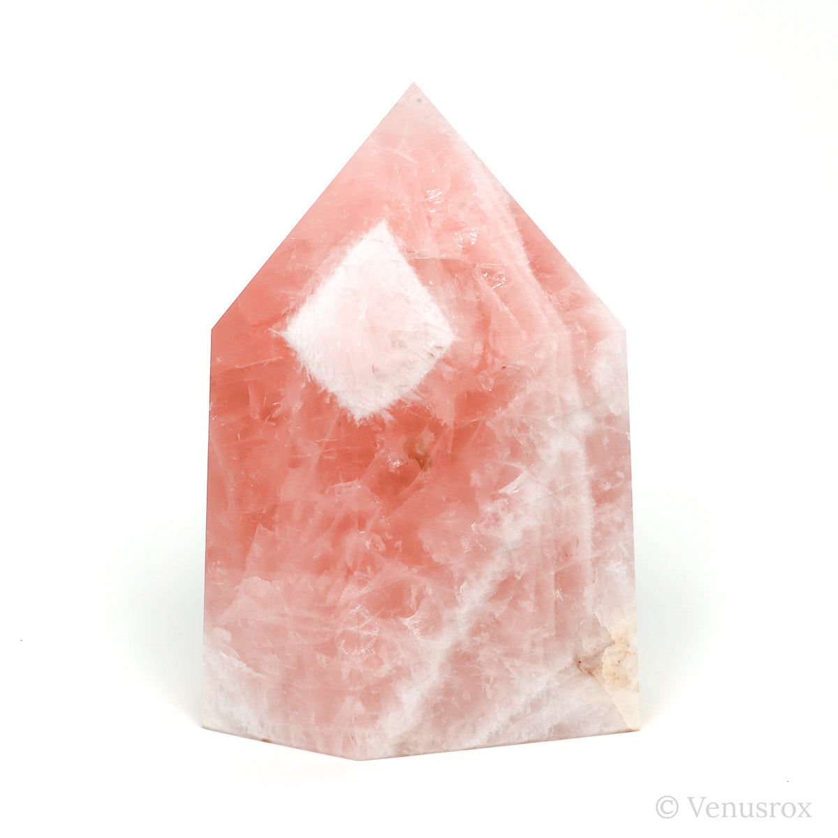 Rose Quartz Polished Point from Brazil | Venusrox