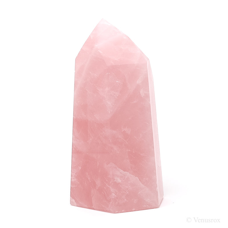Rose Quartz Polished Point from Brazil | Venusrox